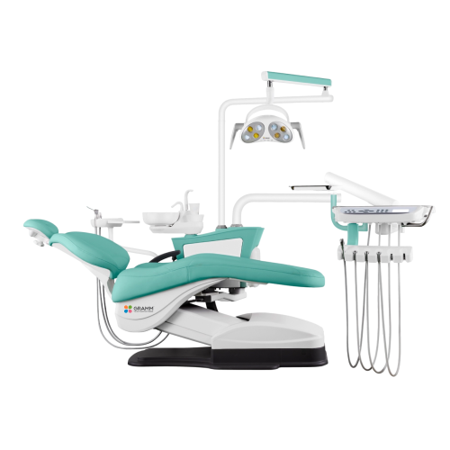 Unit dentar GRAMM GMM 8830 PLUS. Unitate stomatologica computerizata. Unit dentar. Scaun stomatologic. Scaun medic stomatolog.