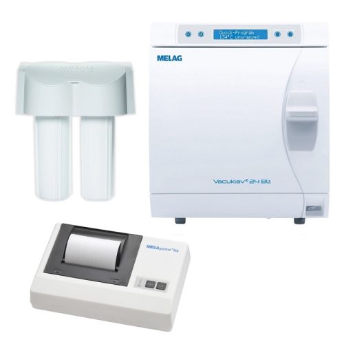 Melag Autoclav Vacuklav 24BL+ 29l + MELAprint44 + MELADem40