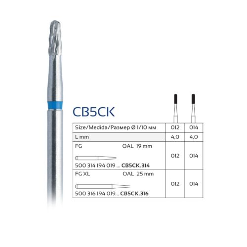Set 5x Freza Pentru Taierea Coroanelor CB5CK